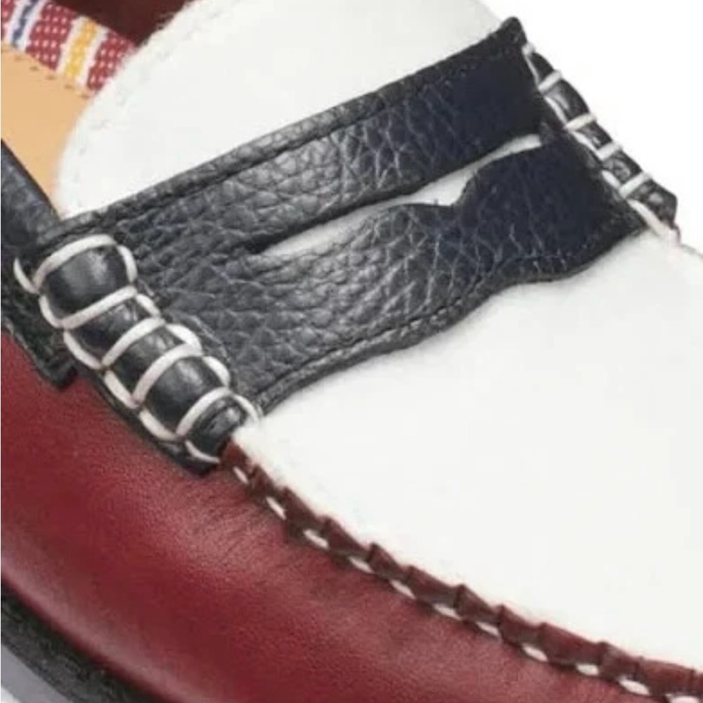 NEW with Box GH BASS WHITNEY LETTERMAN LOAFERS - Picture 6 of 13